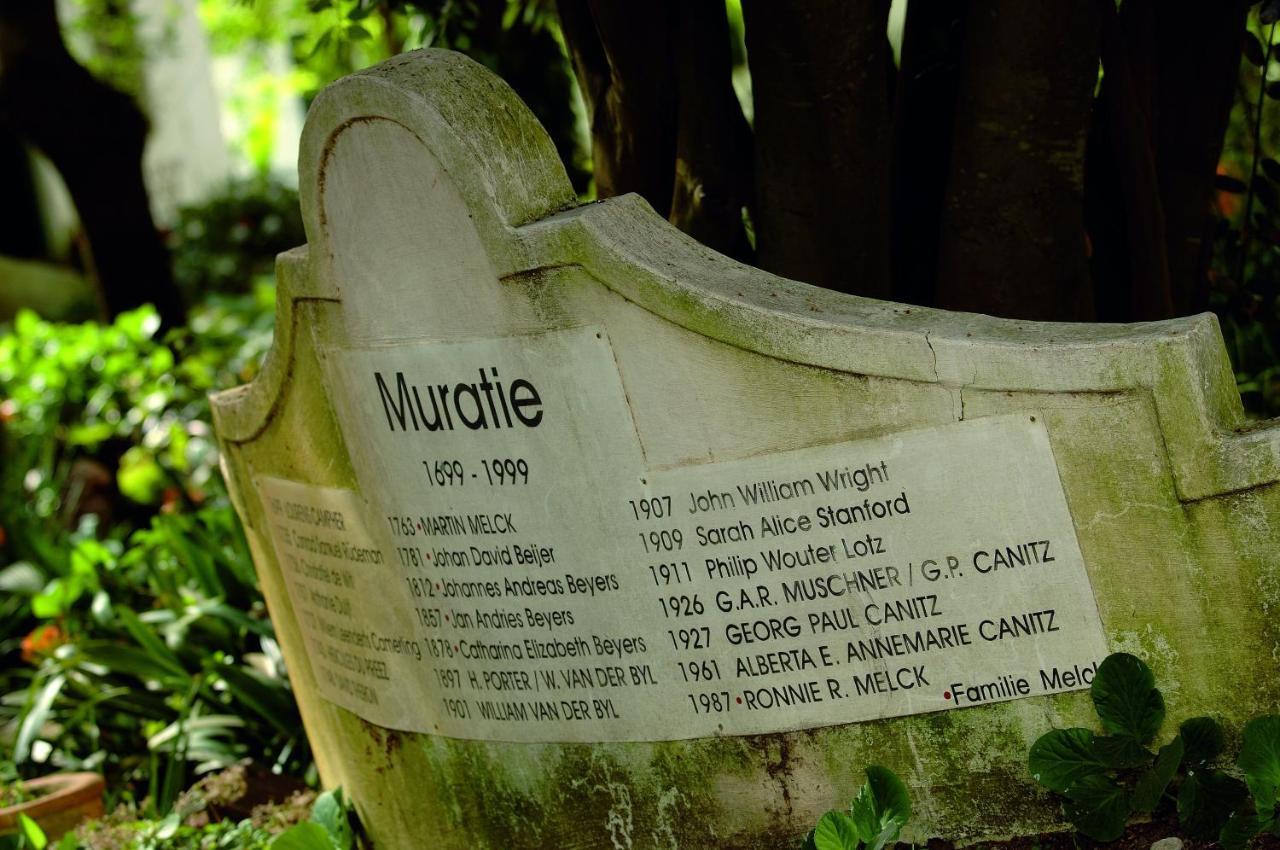 Muratie Wine Estate Stellenbosch Dış mekan fotoğraf